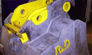 RD quick coupler non pin to pin